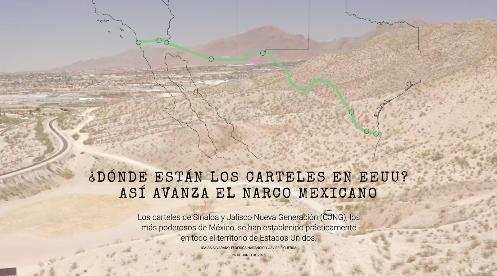 Cárteles en Estados Unidos y México